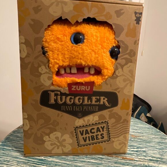 Zuru Fuggler Funny Little Monster Vacay Vibes Stuffed Animal - Picture 1 of 9